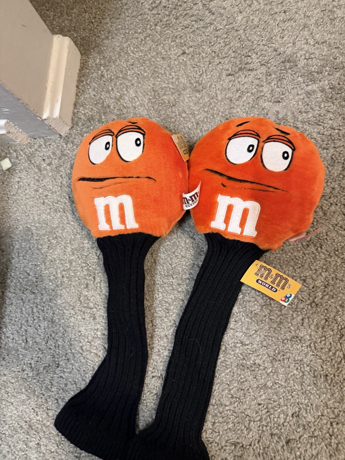 M&M'S WORLD M&M DRIVER HEADCOVER Orange / BLACK ~ LOOK!!