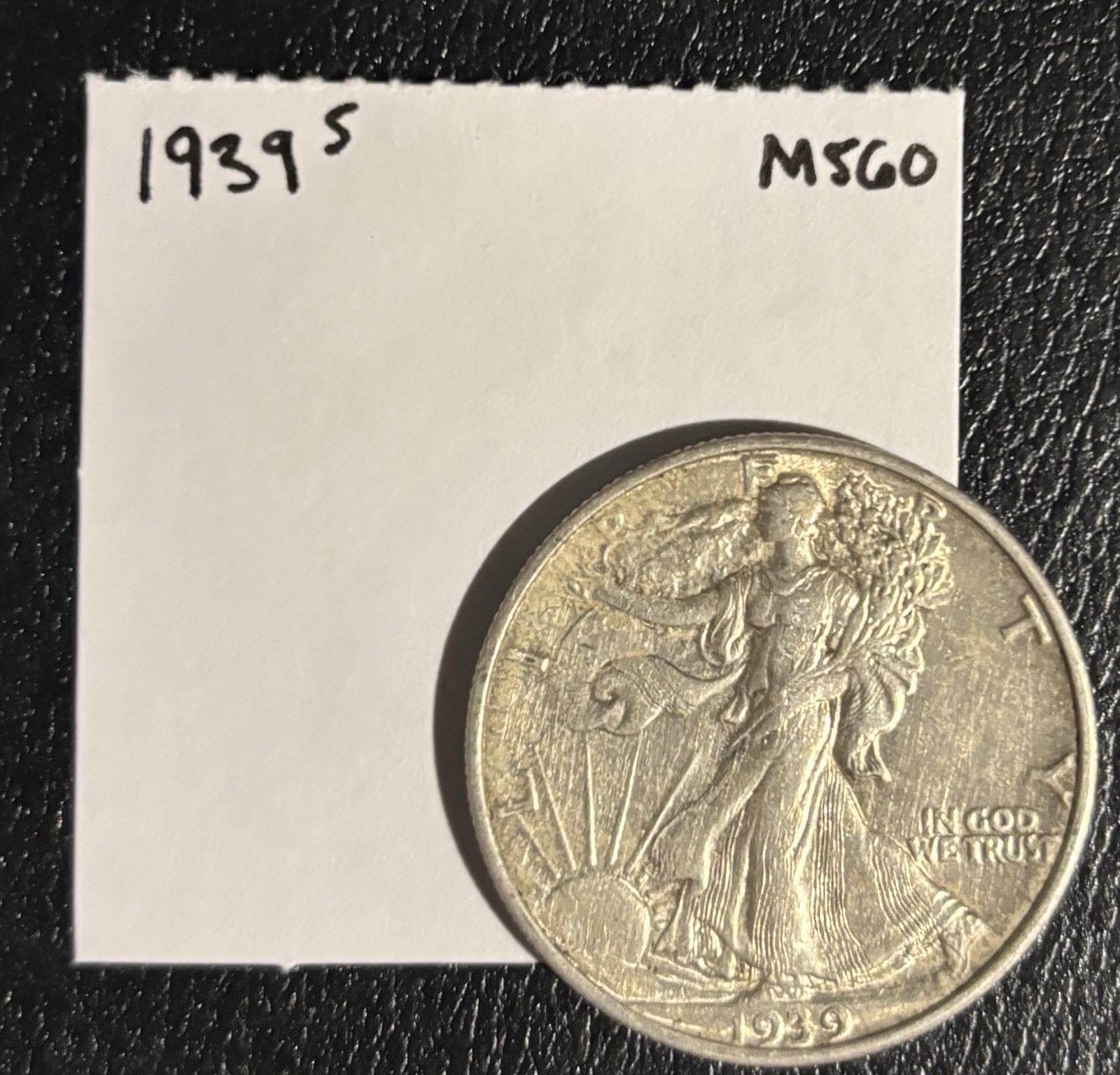 Key Date BU 1939-S Liberty Walking Half Dollar 50C Low Survival Rate Of 130k