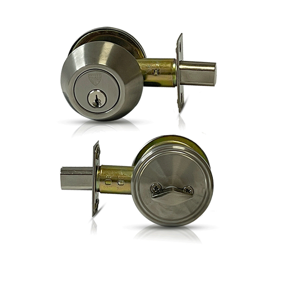 ECS HARDWARE Replacement for Single Cylinder Deadbolt Lock SC1 - Satin Chrome