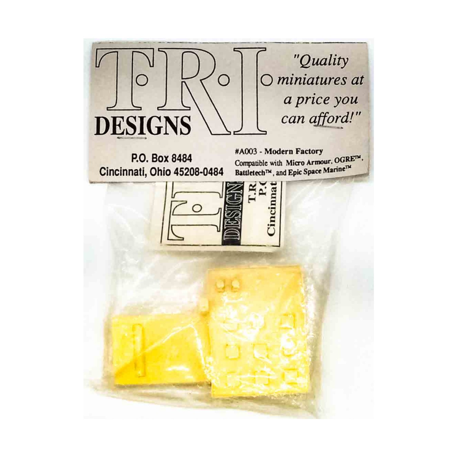 TRI Designs Terrain and Scenery Modern Factory Pack EX