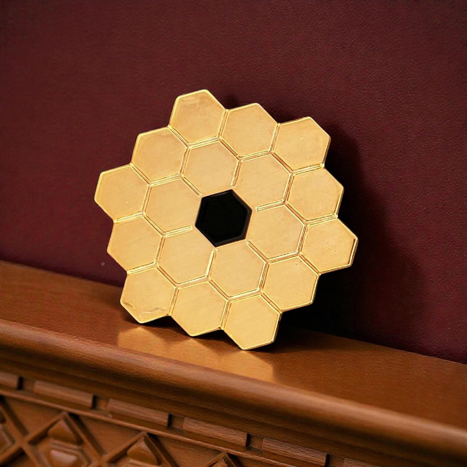 James Webb Space Telescope Honeycomb Mirror Lapel Pin NASA Astronomy Science