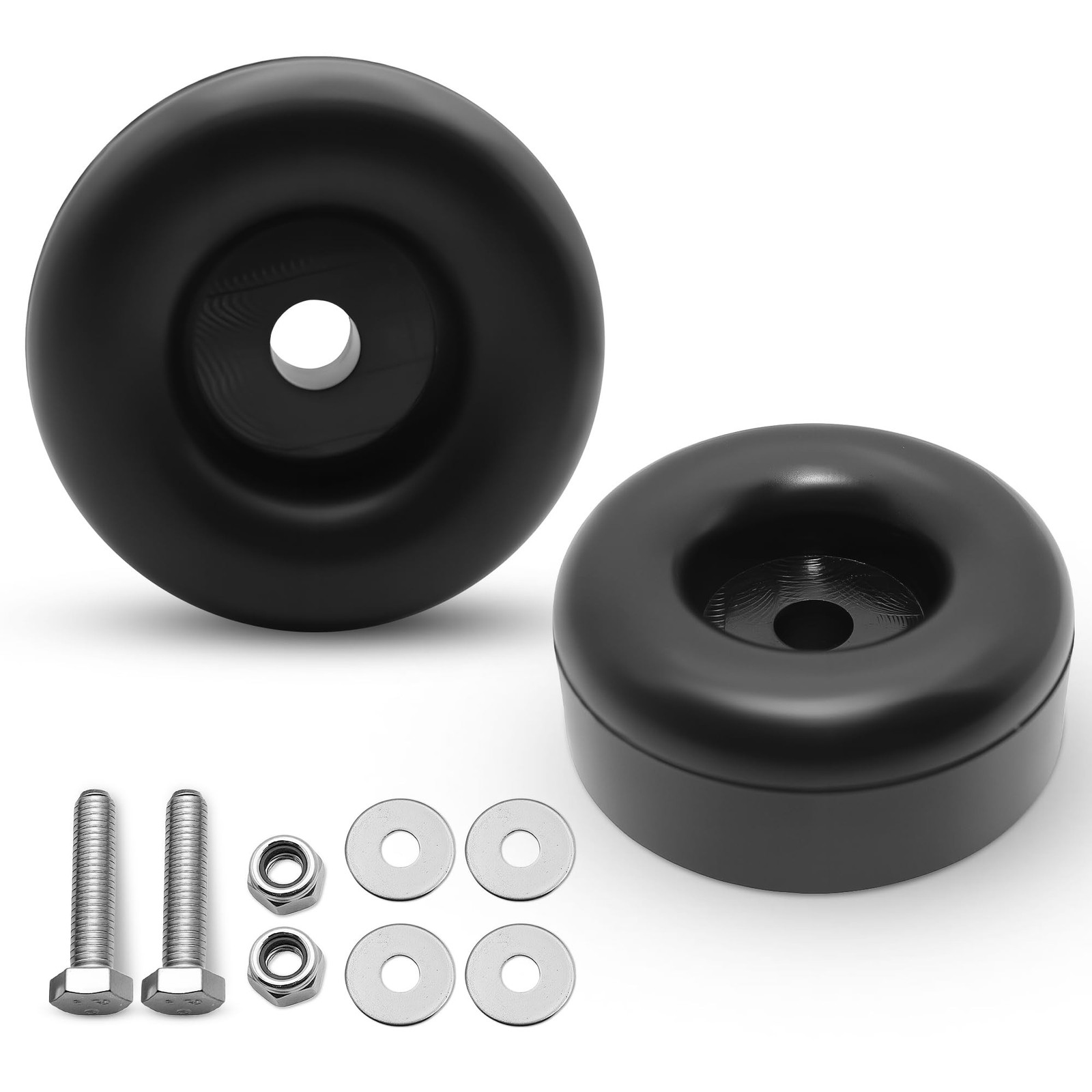 Anti Vibration Heavy Duty Rubber Foot, 1 X 2.5 Inch, Shock Pad Fit for Air Co...