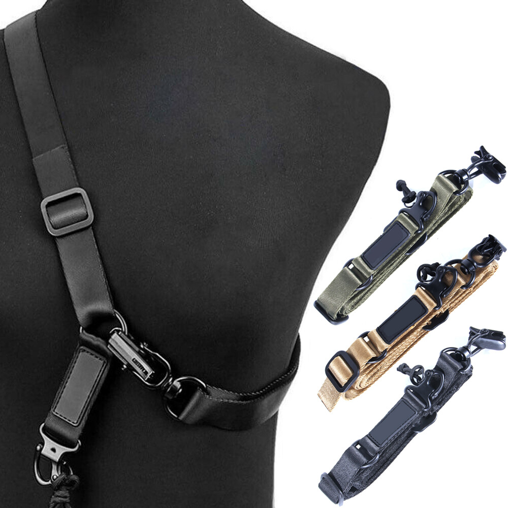Tactical Gun Sling 1/2 Point Airsoft Rifle Belt Army Shooting Hunting Gun Strap