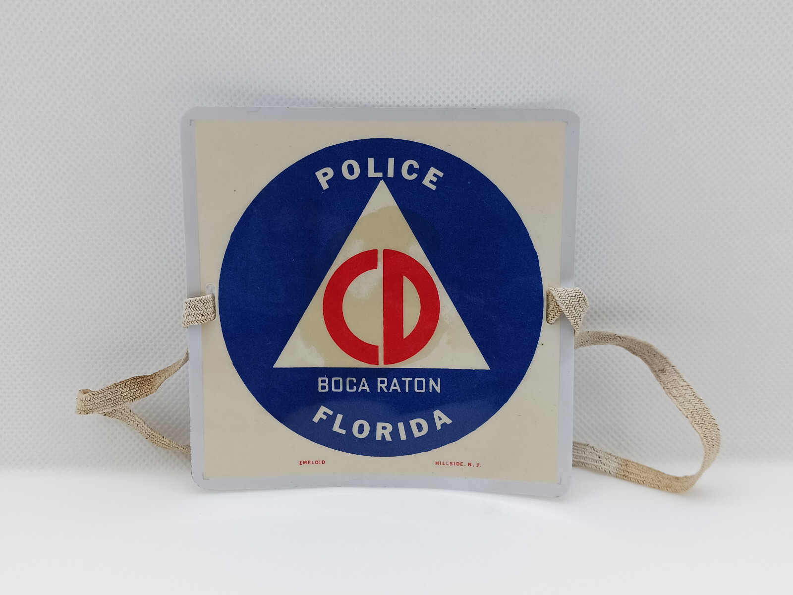 Civil Defense Boca Raton Florida Armband