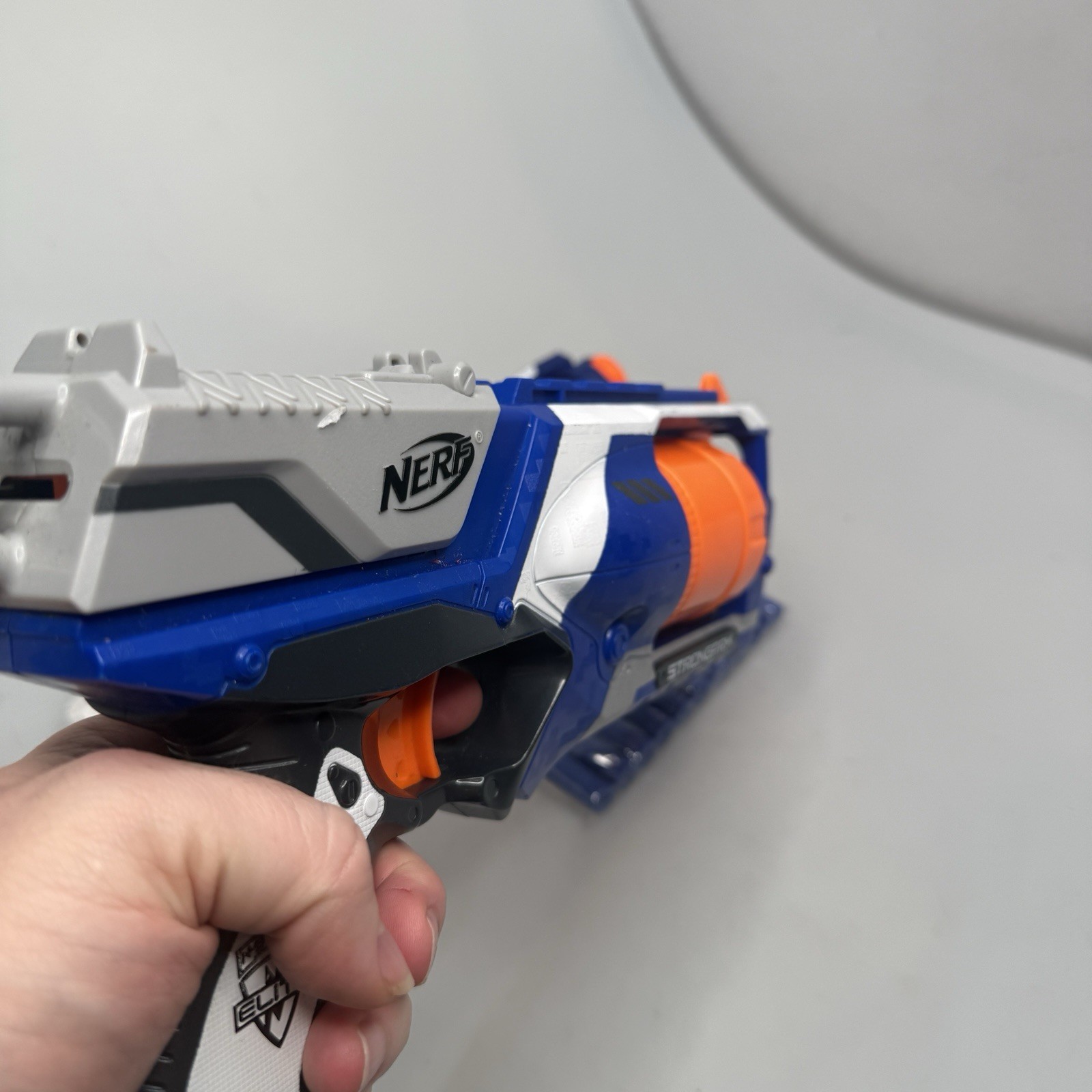 NERF N-Strike Elite Disruptor & Strongarm Blaster Lot 2 w/ 10 Darts EUC