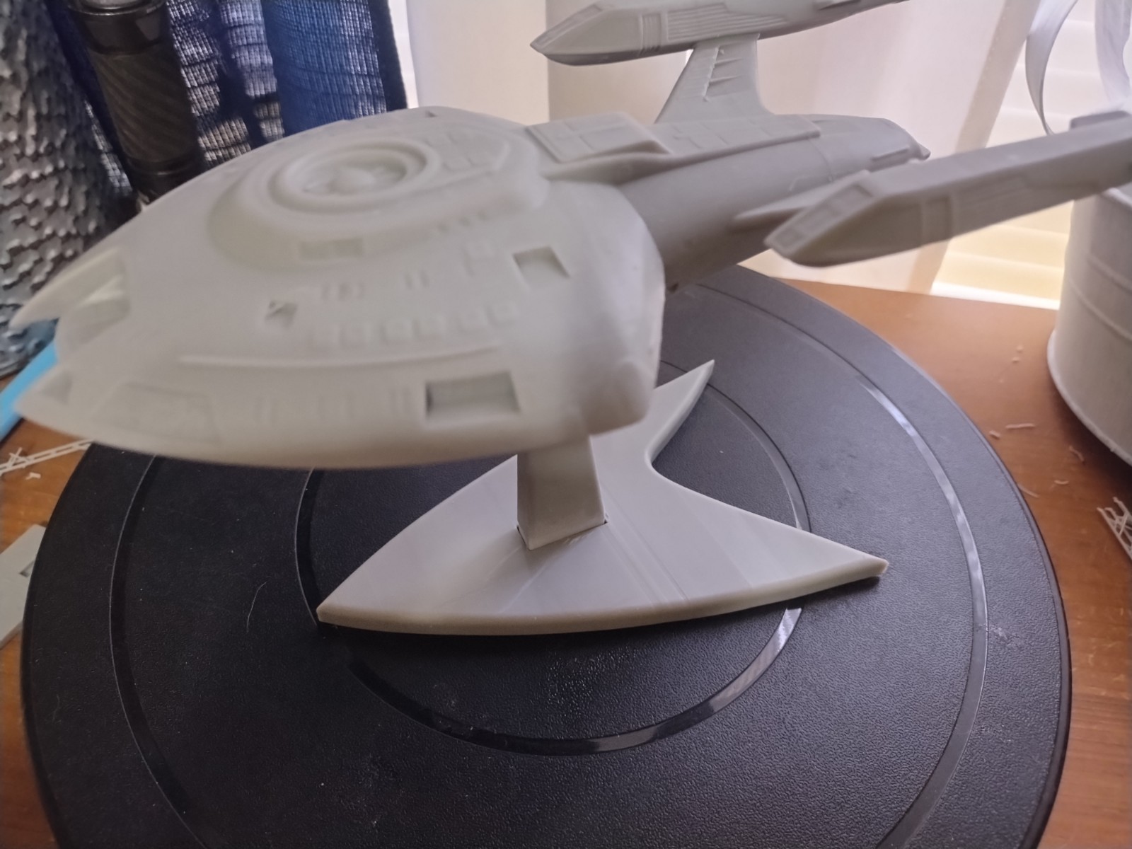 Star Trek Nova Class Starship 3d Resin Print 8"x4"