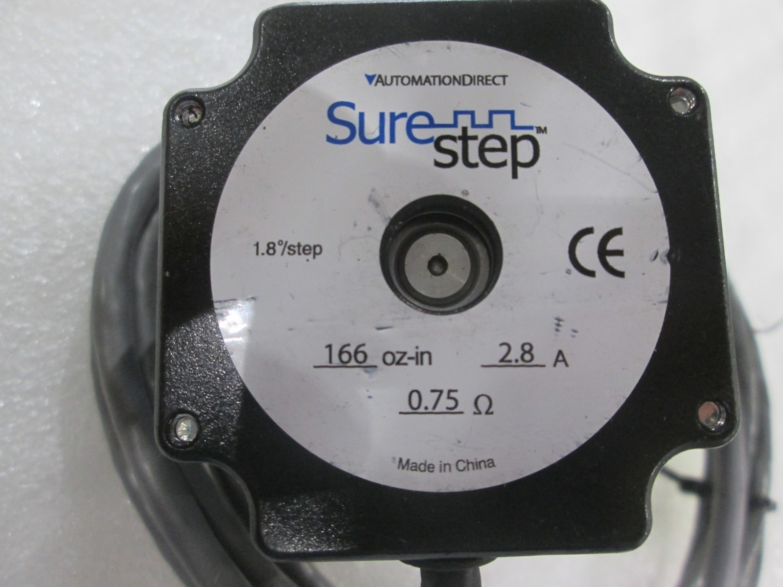 Sure Step, 166oz-in, 2.8A, Motor, Used