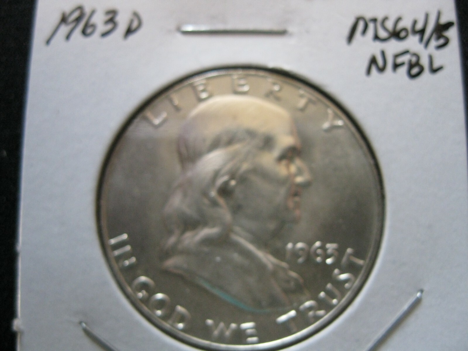 1963 D Franklin Half Dollar GEM BU!