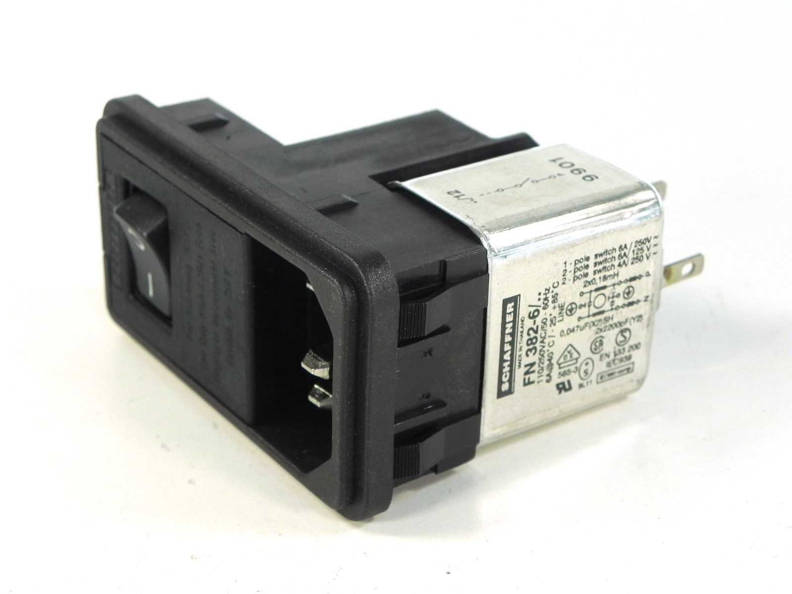 Schaffner FN382-6 Power Entry Modules