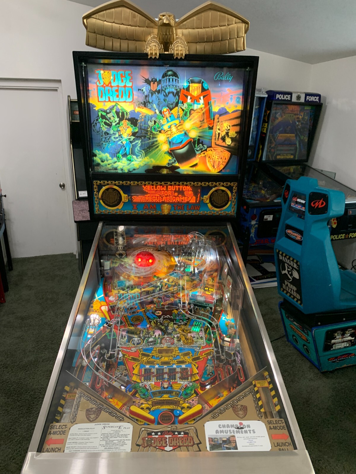Judge Dredd Pinball - Beautifully Restored