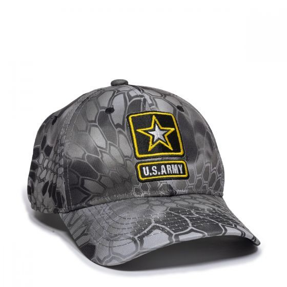 CAP -  U.S. ARMY LOGO HAT KRYPTEK RAID CAMO ARMY01 K901