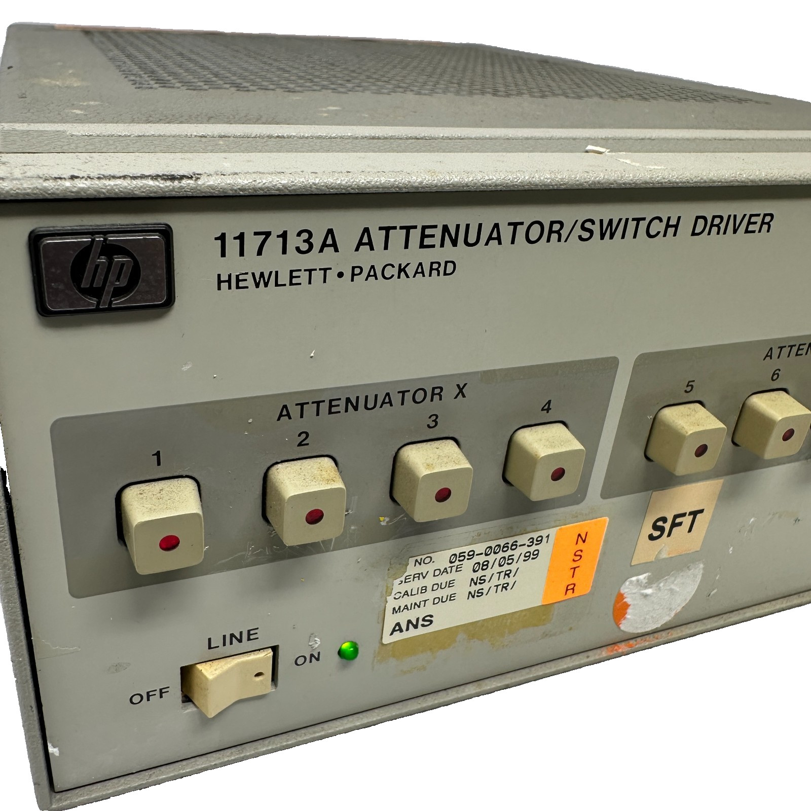 HP Hewlett Packard 11713A Attenuator Switch Driver HP-IB Interface