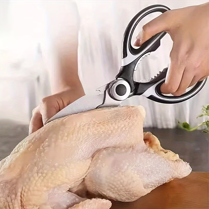 Stainless Steel Multi-Functional Kitchen Scissors for Fish