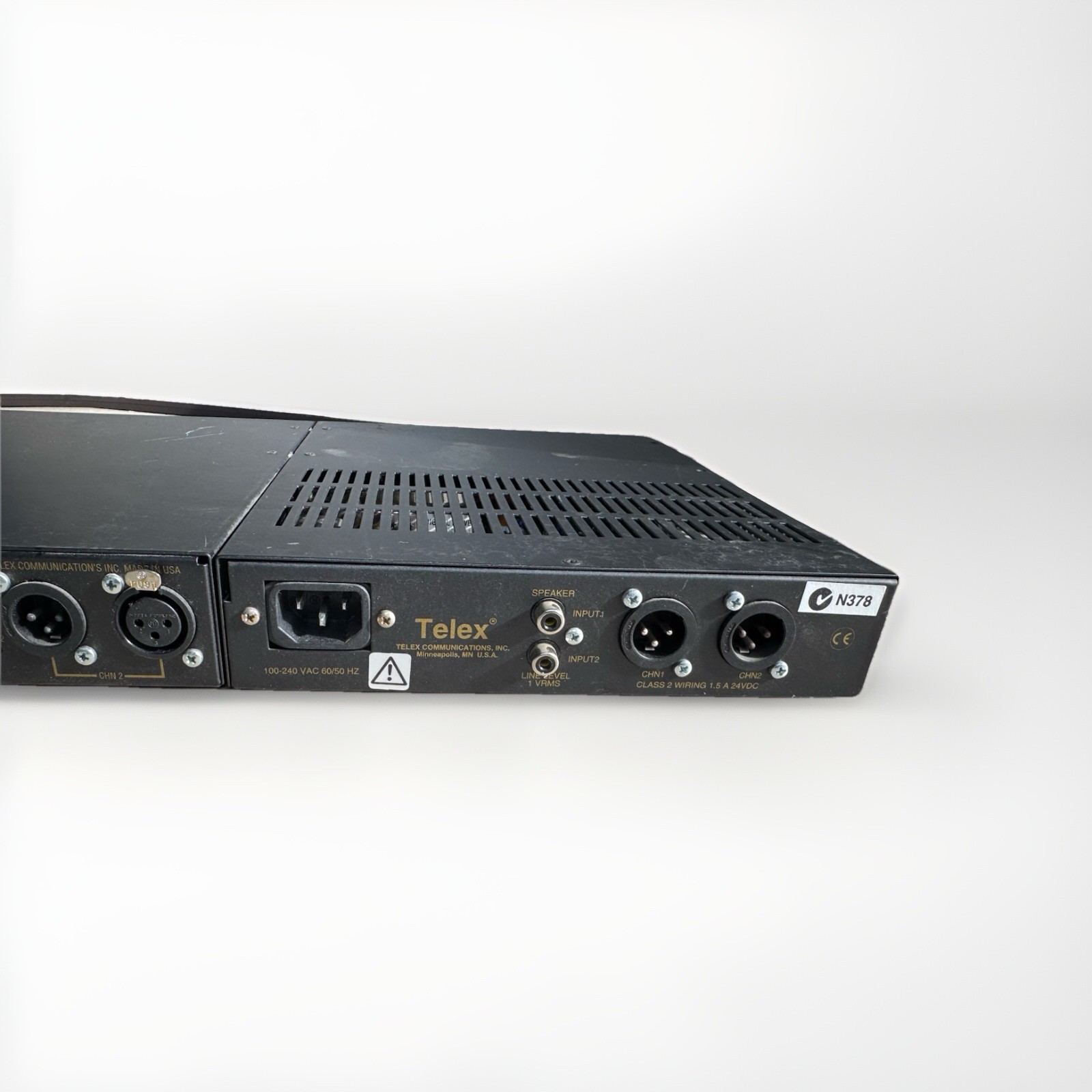 Telex Audiocom SPS2000A & US2000A Intercom Console