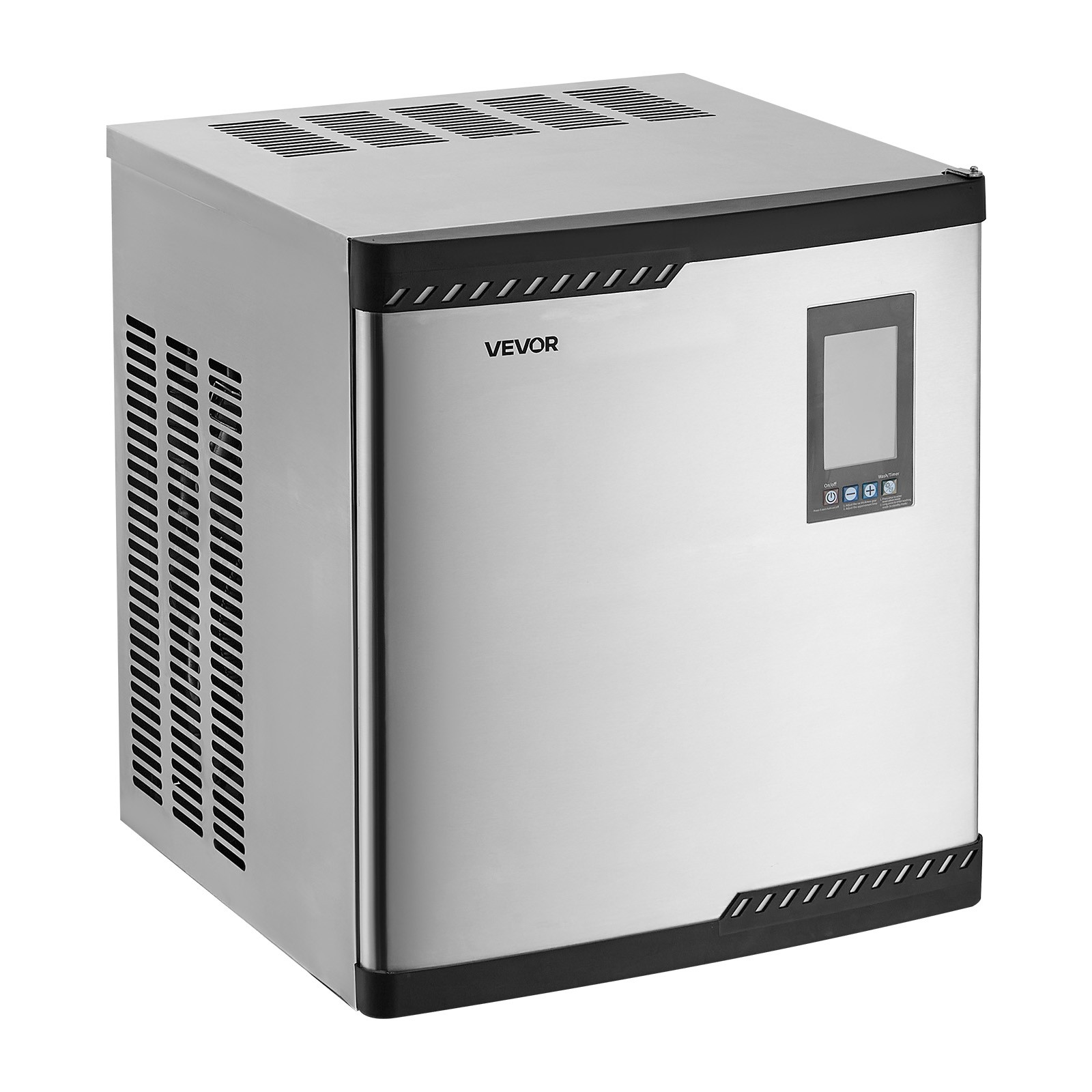 VEVOR Commercial Ice Maker Machine - Head 300 lbs/Day Self-Cleaning Ice Maker