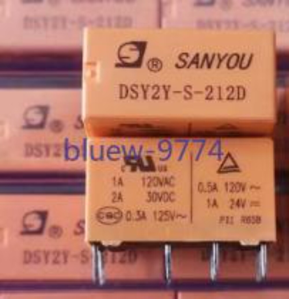 5PCS NEW SANYOU DSY2Y-S-212D Communication Electromagnetic Power Relay