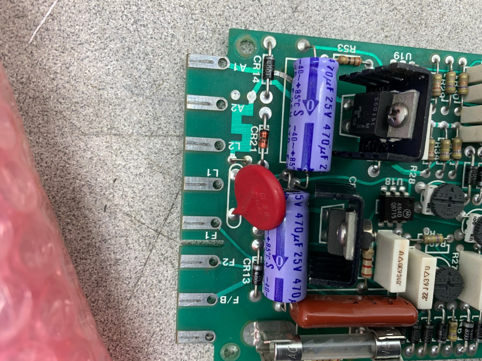 NEW IN BOX POWER UPS CORP. DC MOTOR CONTROL BOARD 100-24VDC