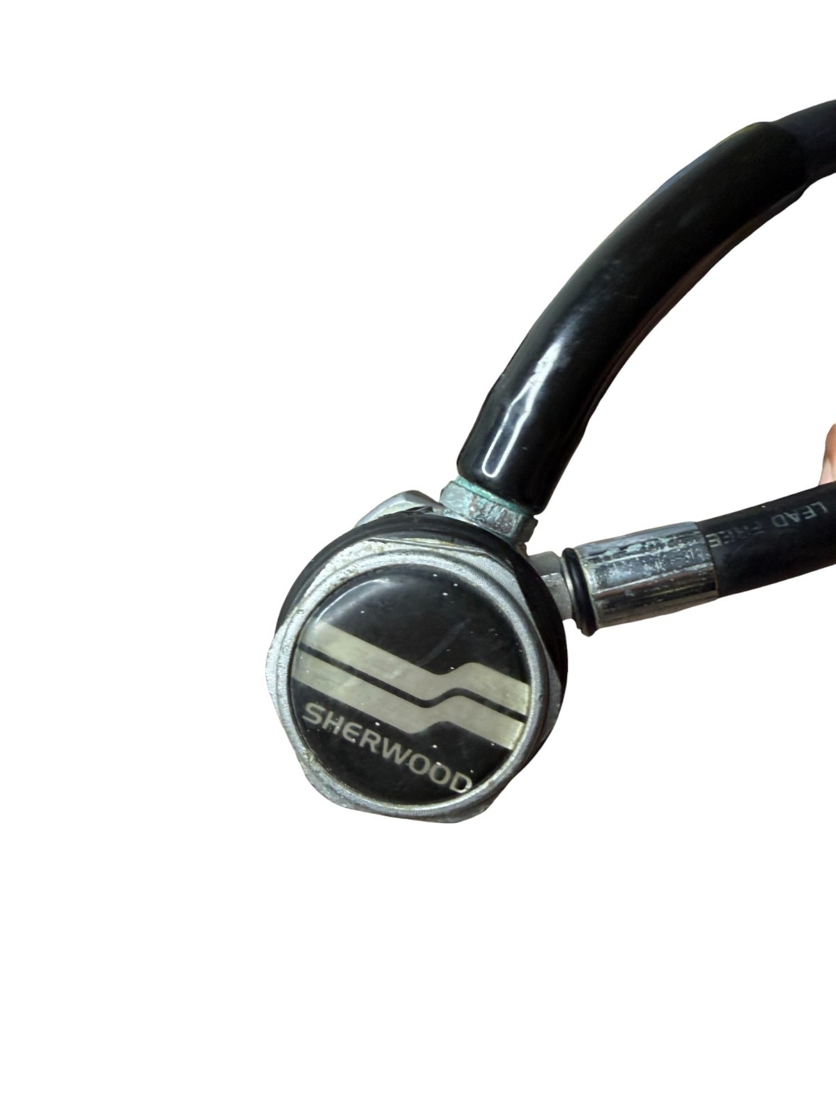 Sherwood Scuba First Stage Regulator w/ Hoses – For Parts/Repair