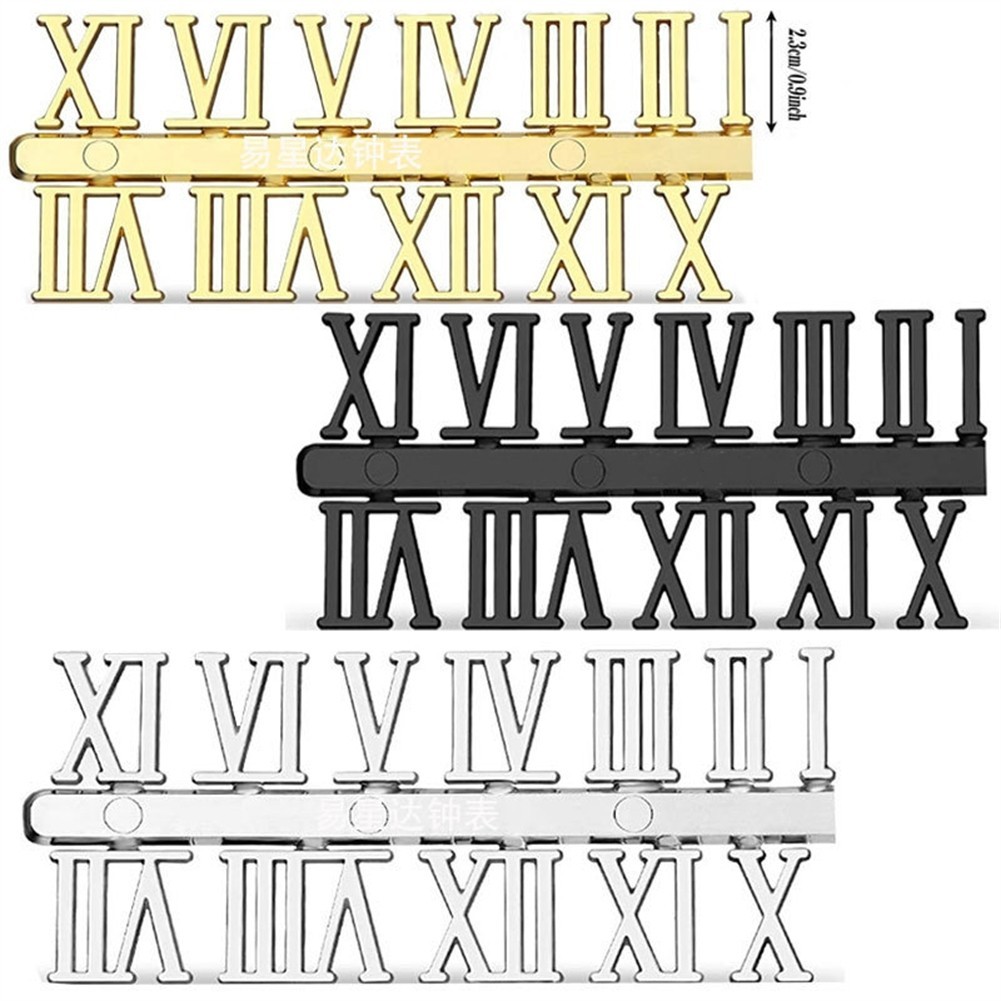 Replaceable Room ​Clock Numerals Accessories Single High 2 Cm Wall Clock