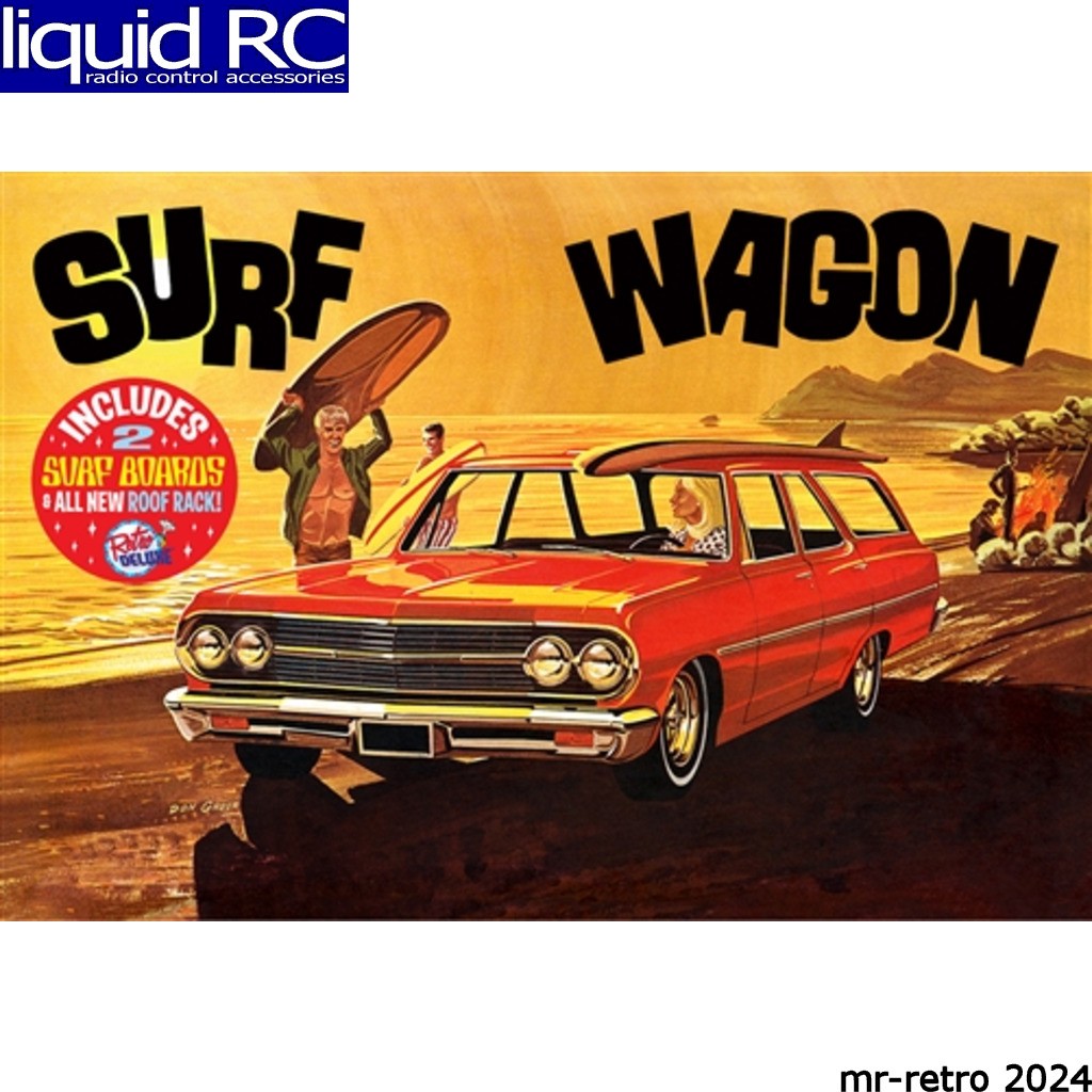 AMT 1131 1/25 1965 Chevy Chevelle Surf Wagon Model Kit