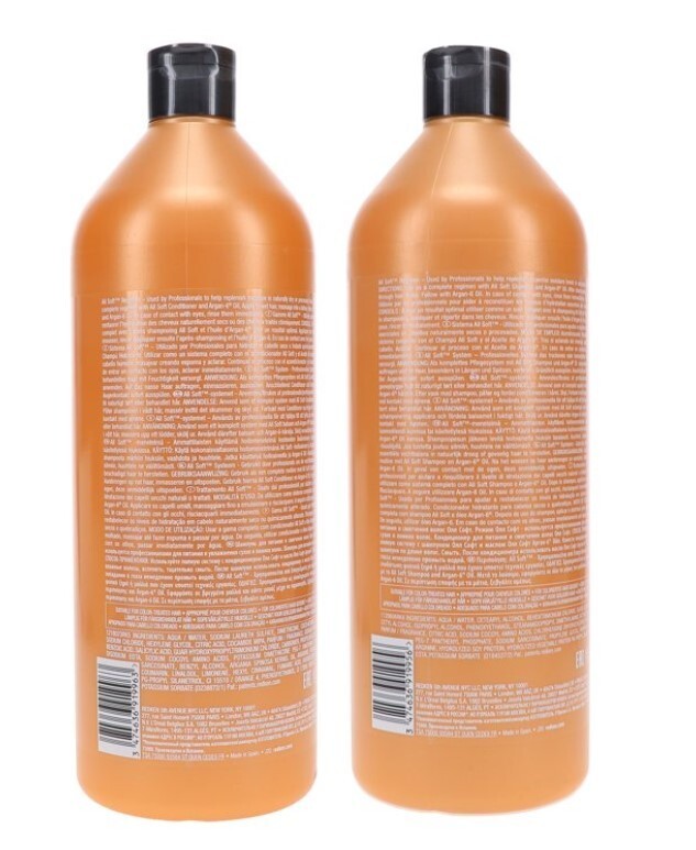 Redken All Soft Shampoo & Conditioner Set 33 oz Free Same Day Shipping