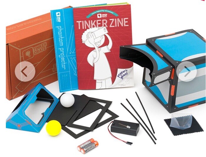 Kiwi Co Tinker Crate Make Your Own Phantom Projector Stem Ages 9+ NEW