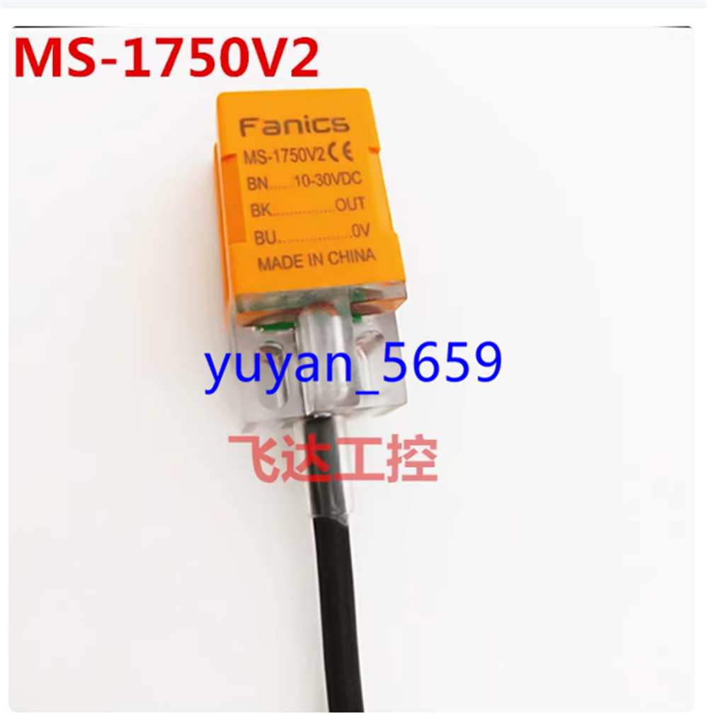 1PCS NEW FOR Fanics MS-1750V2 10-30V NPN Proximity switch Sensor #3454 LY