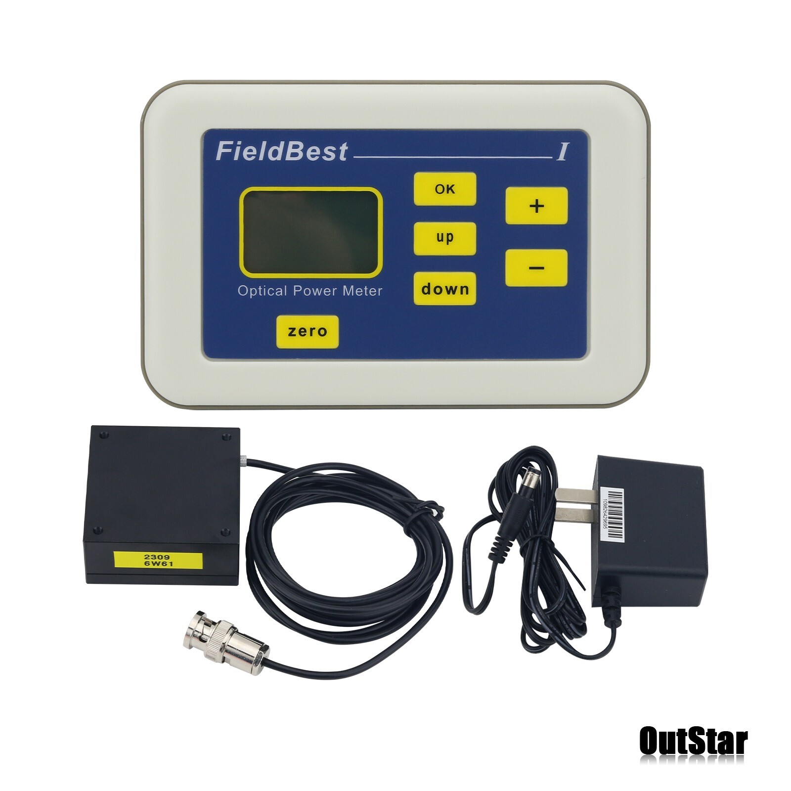Advanced 1mW-6W Thermoelectric Optical Power Meter Laser Power Meter FieldBest