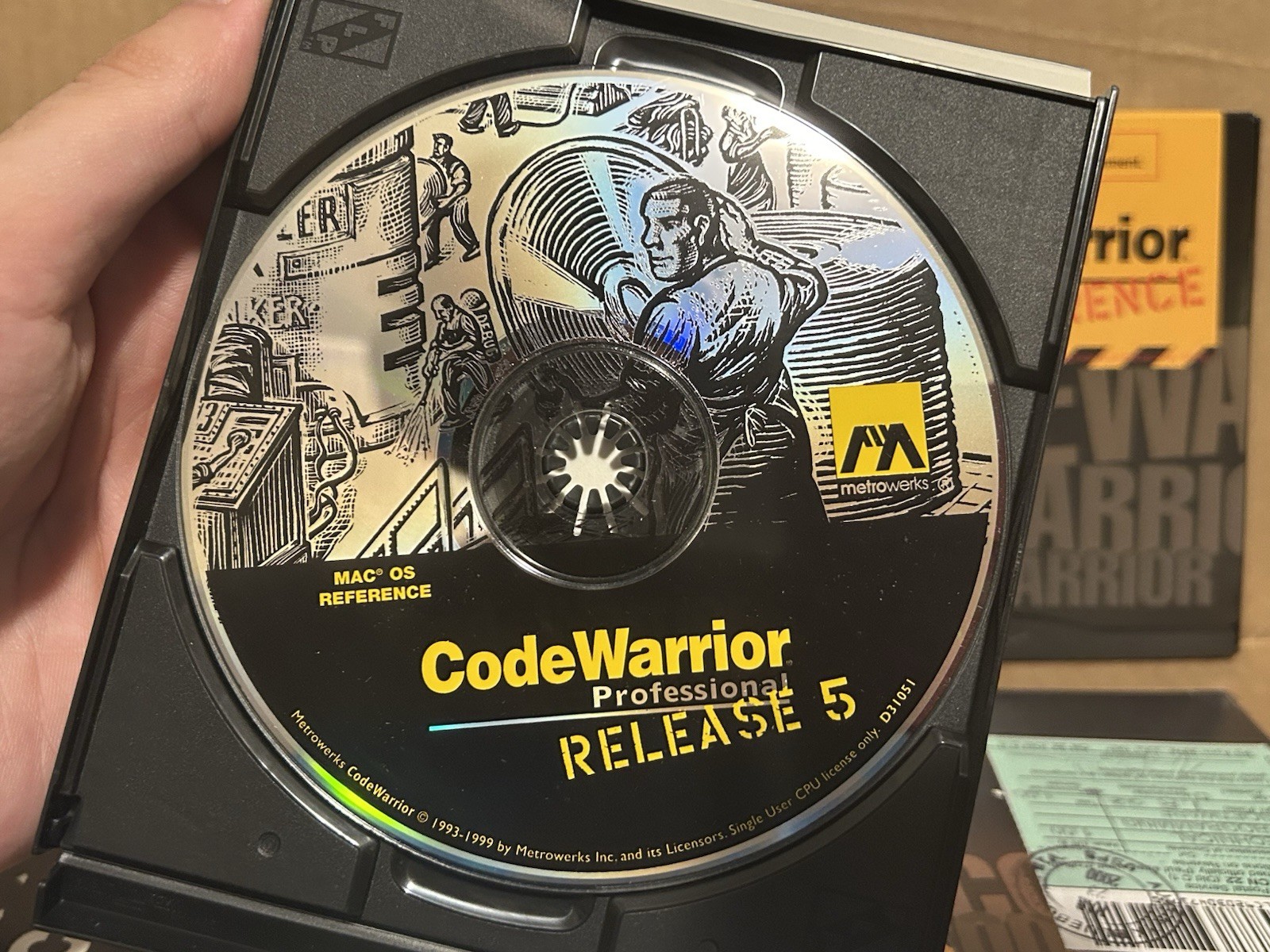 Code Warrior Professional Release 5 Academic Windows Mac OS Tool/Reference + 5.3