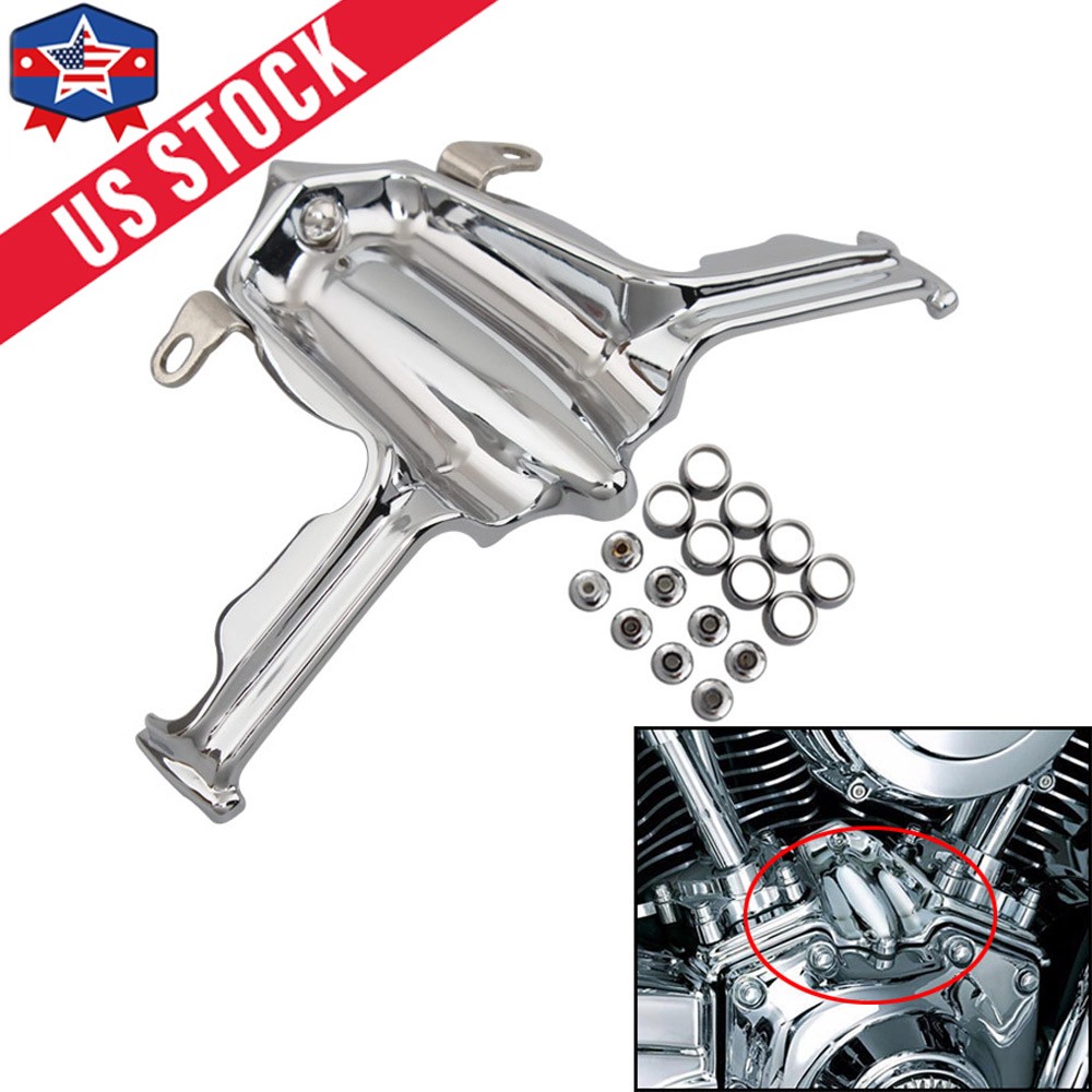 For Harley Electra Street Glide 99-17 Chrome Engine Tappet Block Accent Cover US