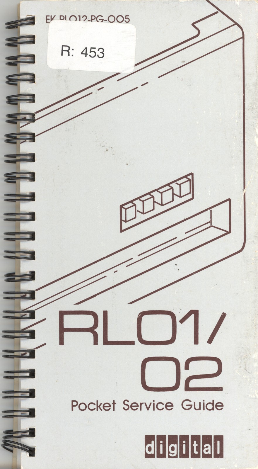 DEC RL01/02 Pocket Service Guide