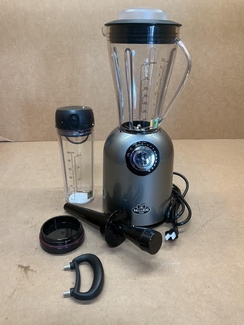 Ballarini Tesoro Countertop Blender - Metallic Grey