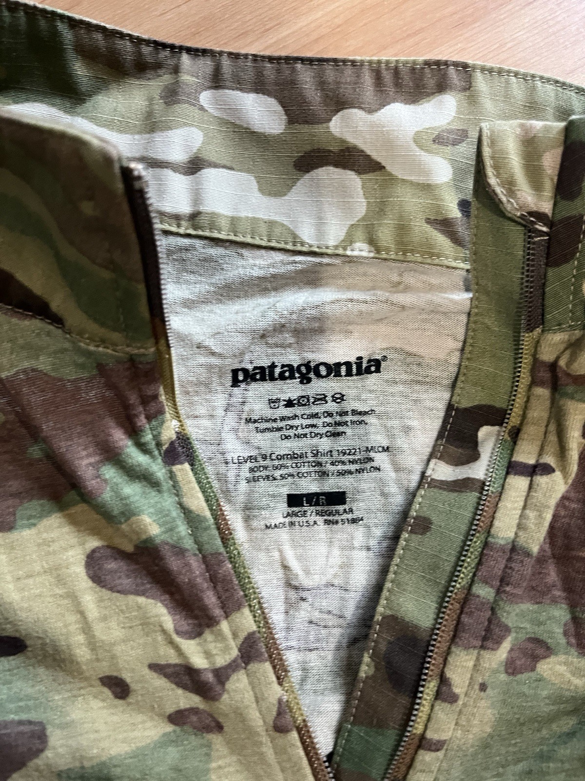Patagonia PCU Combat Shirt/Top Large Regular