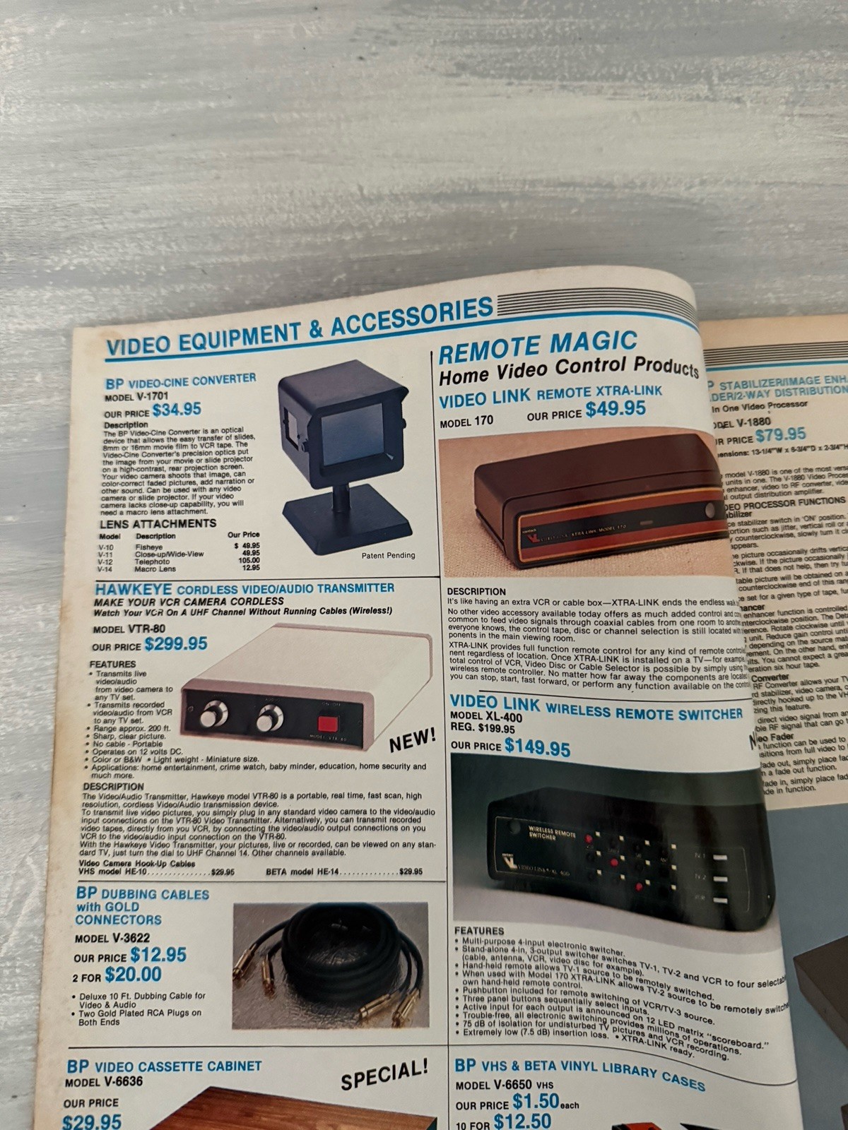 1986 Fordham Electronics Catalog Vintage Electronics Collectible