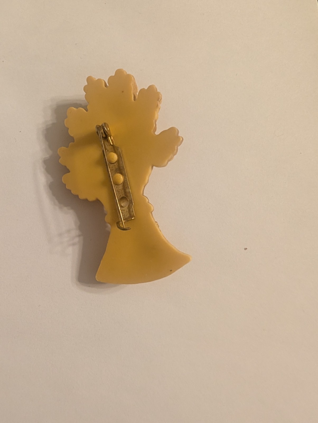 1970s Hallmark Thanksgiving Wheat Stalks Pin