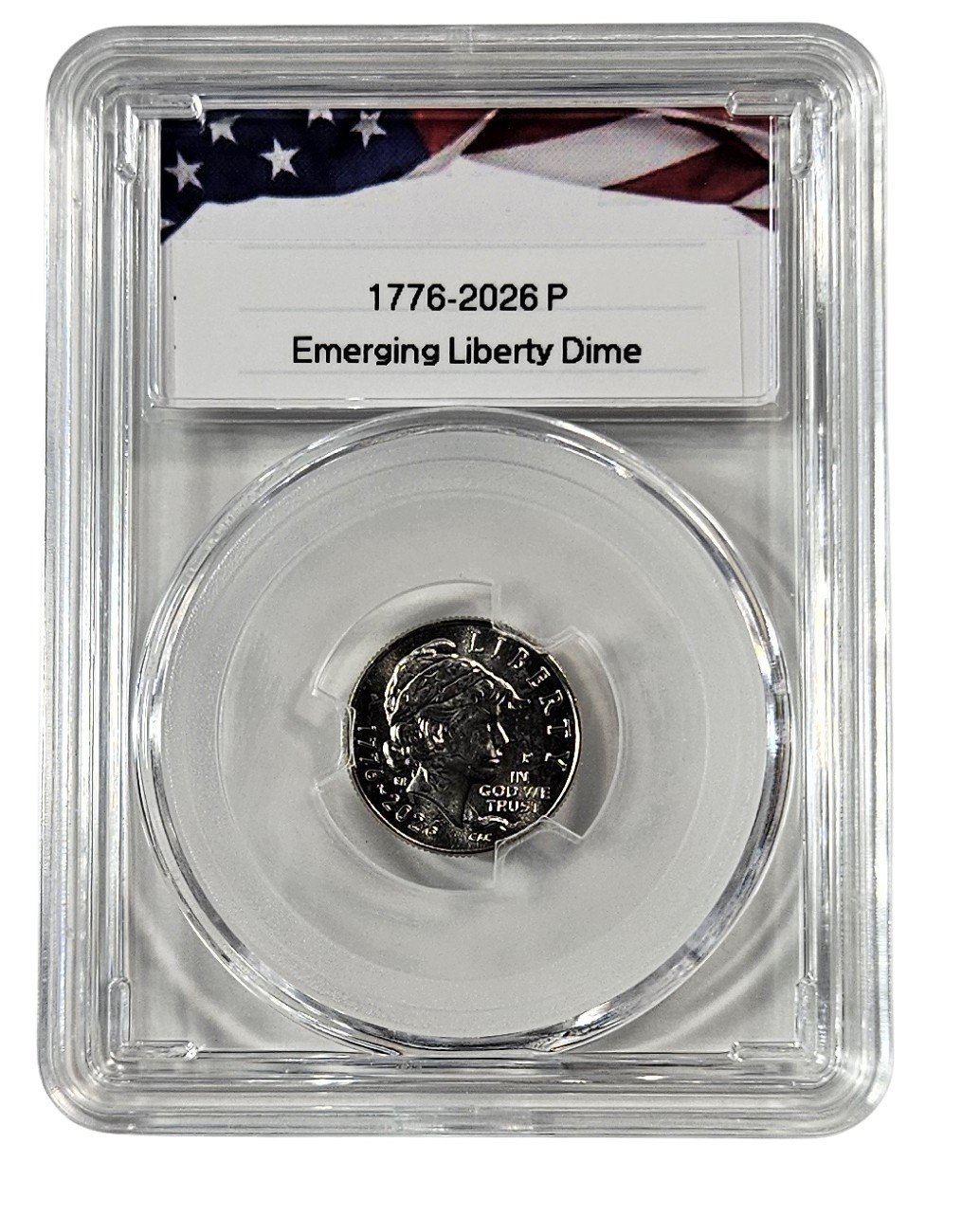 1776-2026 P Semiquincentennial Emerging Liberty Dime  Uncirculated