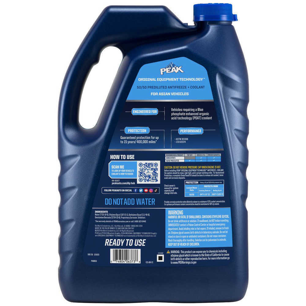 Engine Coolant / Antifreeze-DIESEL Peak PABB53 PEAK/OLD WORLD INDUSTRIES PABB53
