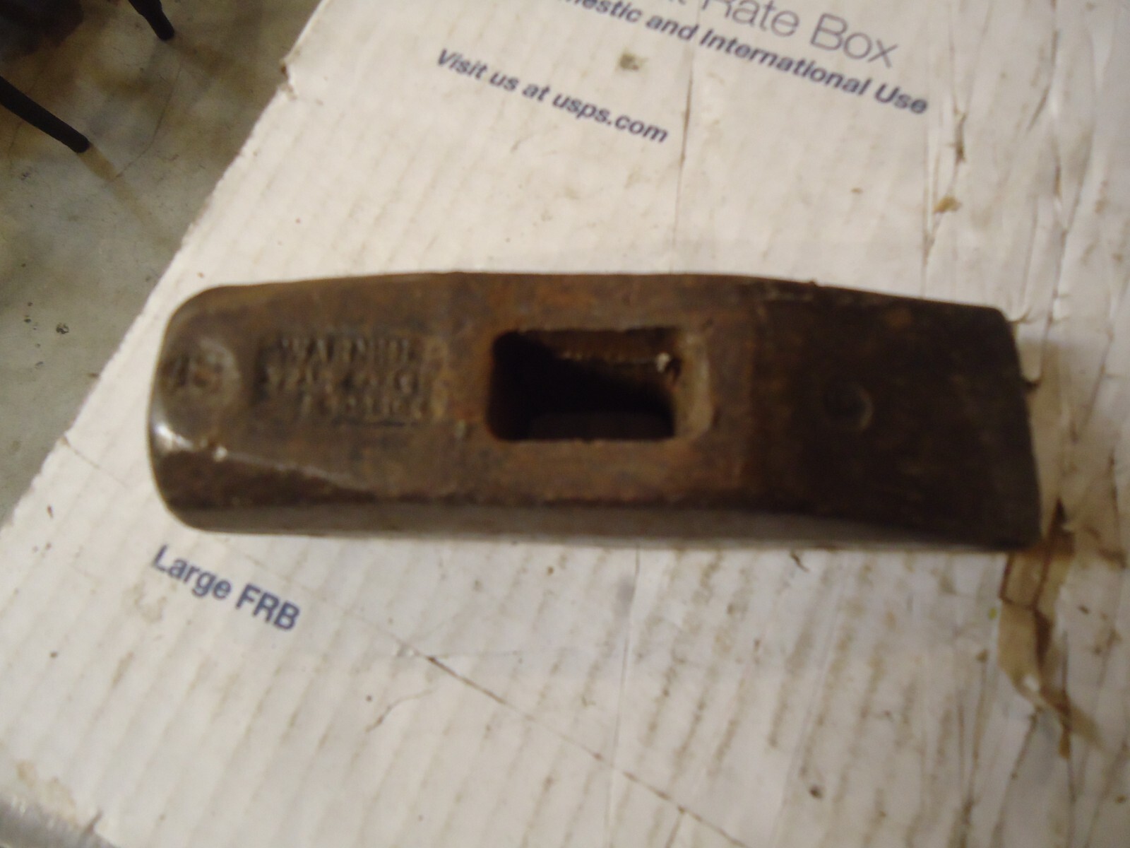 Vintage 48oz Cross Peen Sledge Blacksmith's Hammer Head