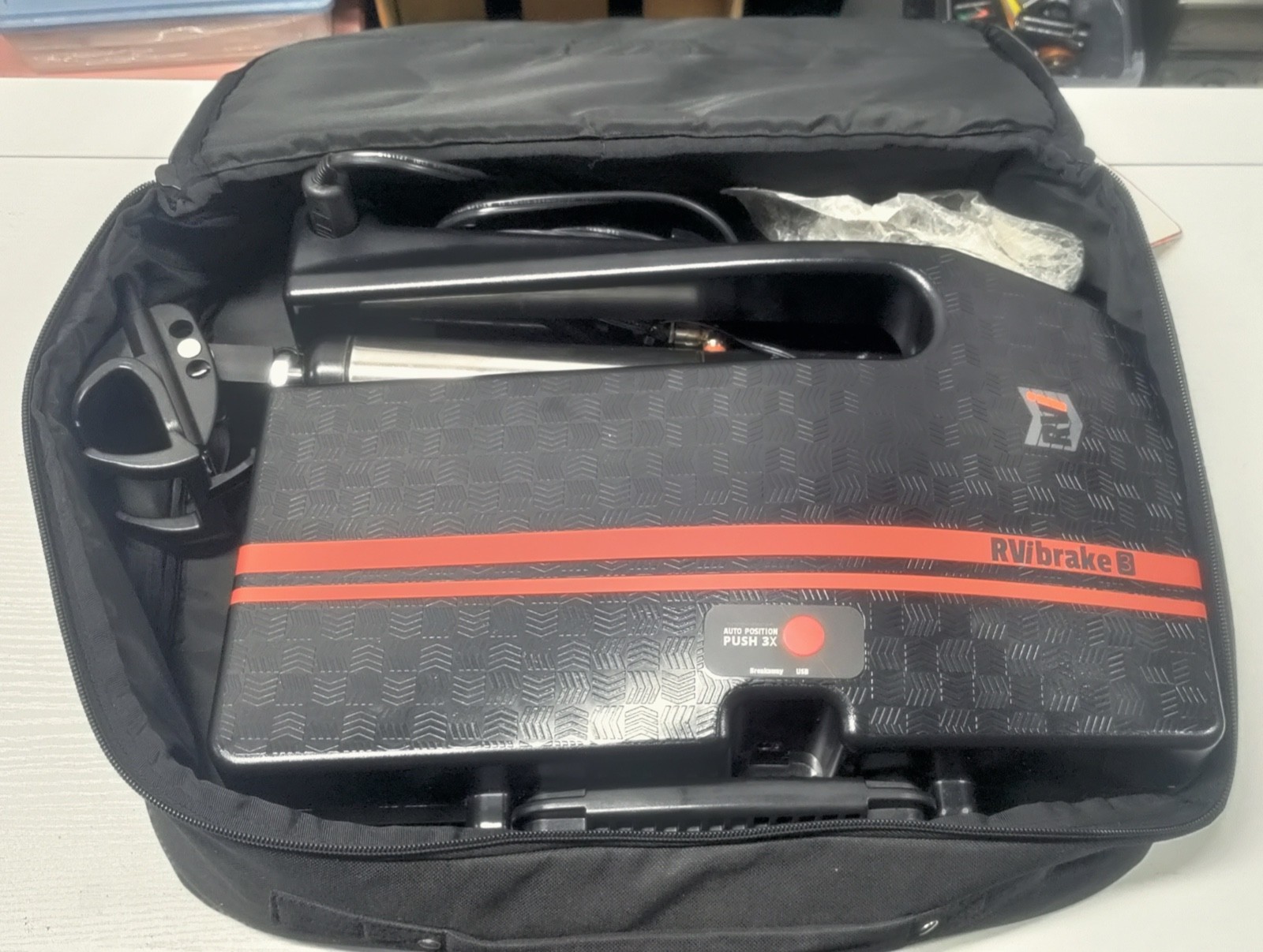 RVibrake 3 Portable Flat Towing Braking System Only No Tablet Tested Working