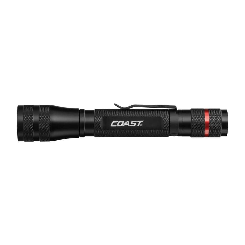 Coast G36 465 Lumens Alkaline Battery Dual Power LED Handheld Flashlight