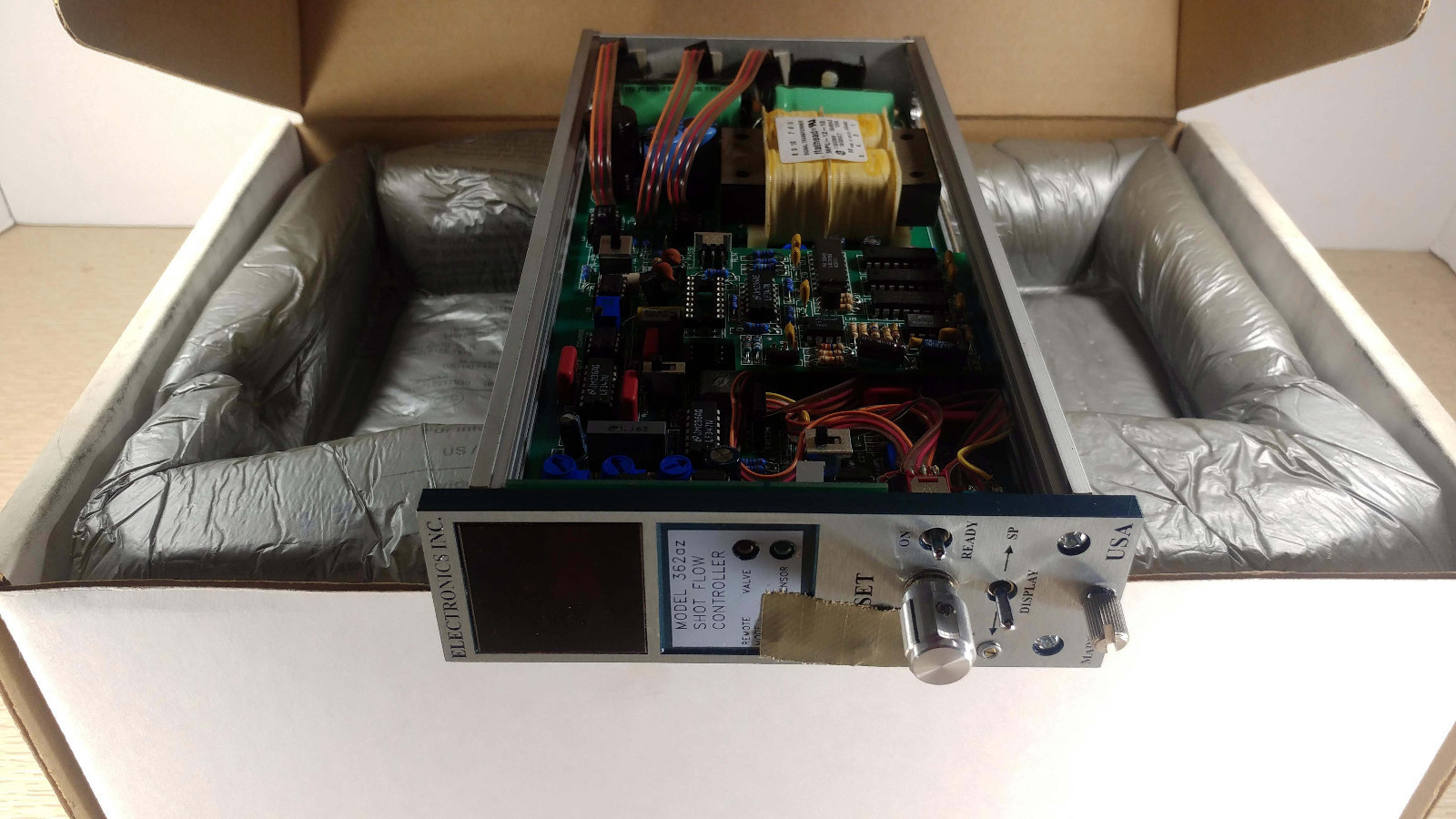 1 USED ELECTRONICS INC 362AZ-R SHOT FLOW CONTROLLER ***MAKE OFFER***