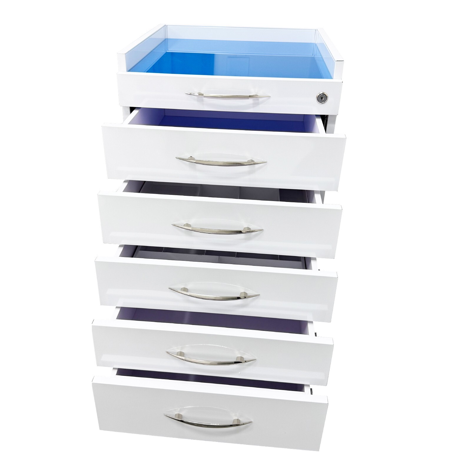 5 Drawers  Assistant's Mobile Cabinet Multifunctional Mobile Cabinet with