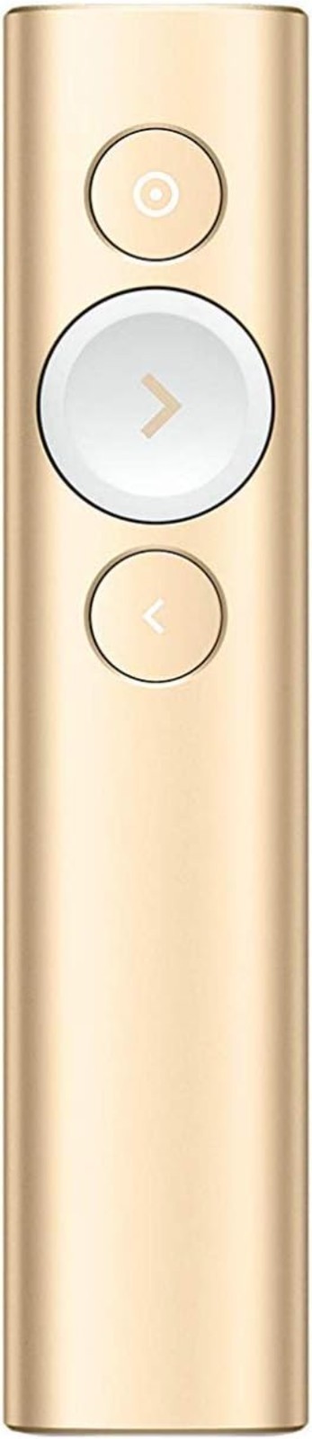 Logitech Spotlight Presentation Remote - Gold, Advanced Digital Highlighting,...
