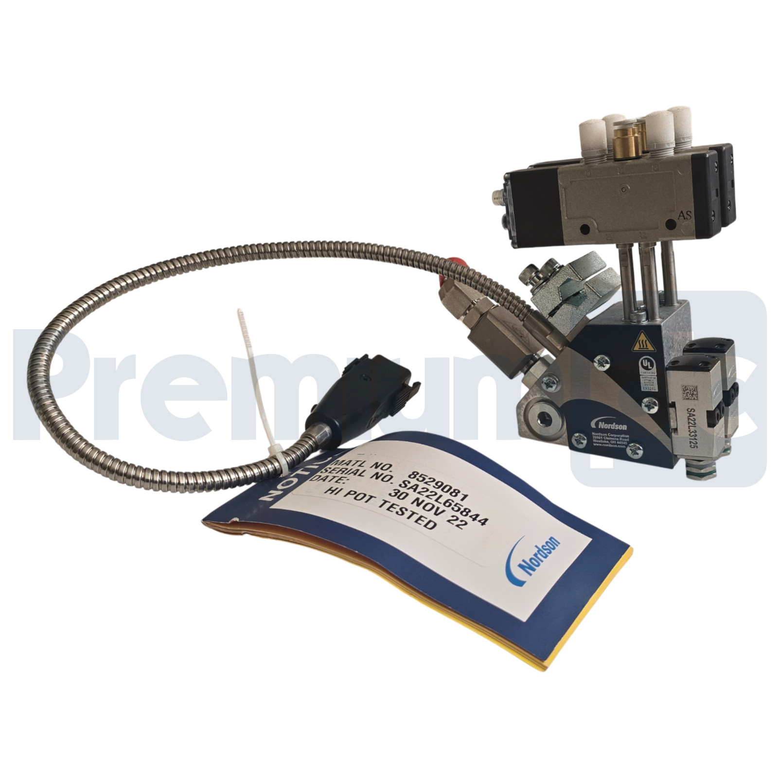 NORDSON MB2-01202AIATLBSPF43 8529081 MiniBlue II APPLICATOR 1121474 1126784 NSNP