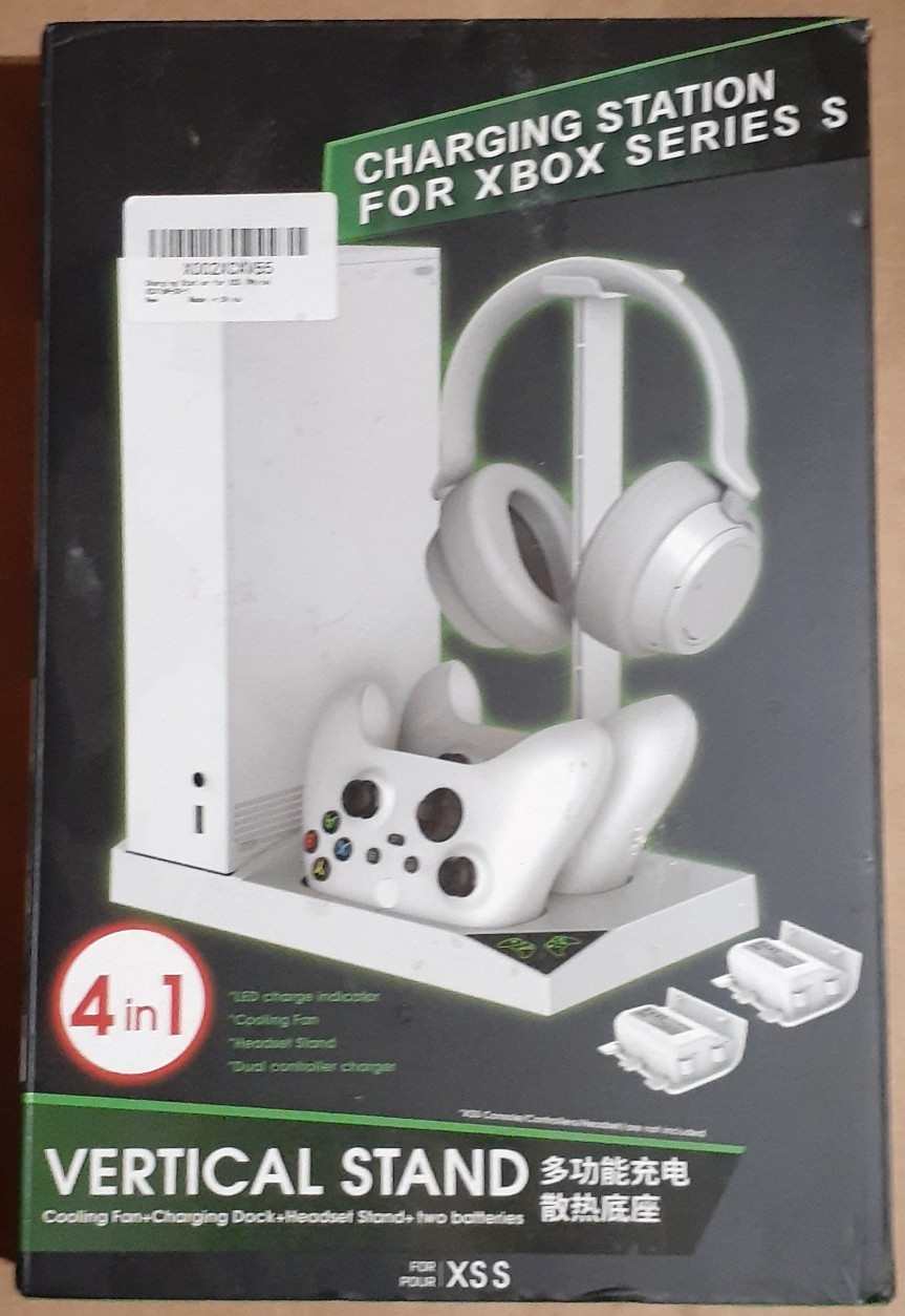 Vertical Stand Charging Station For Xbox Series S NEW In Box
