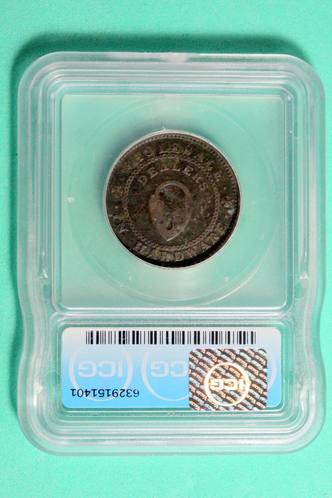 ND ICG VG08 Details Patterson Bros. Token #B25406