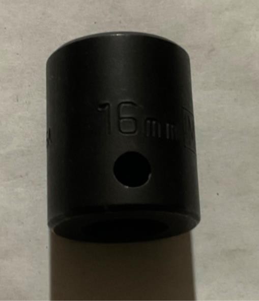 Armstrong 46-616A 16mm 3/8" Drive Impact Socket 6pt. USA