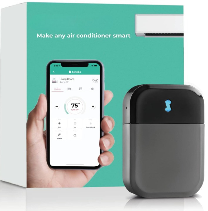 Control inteligente WiFi para aire acondicionado, app, Alexa, Google y Siri