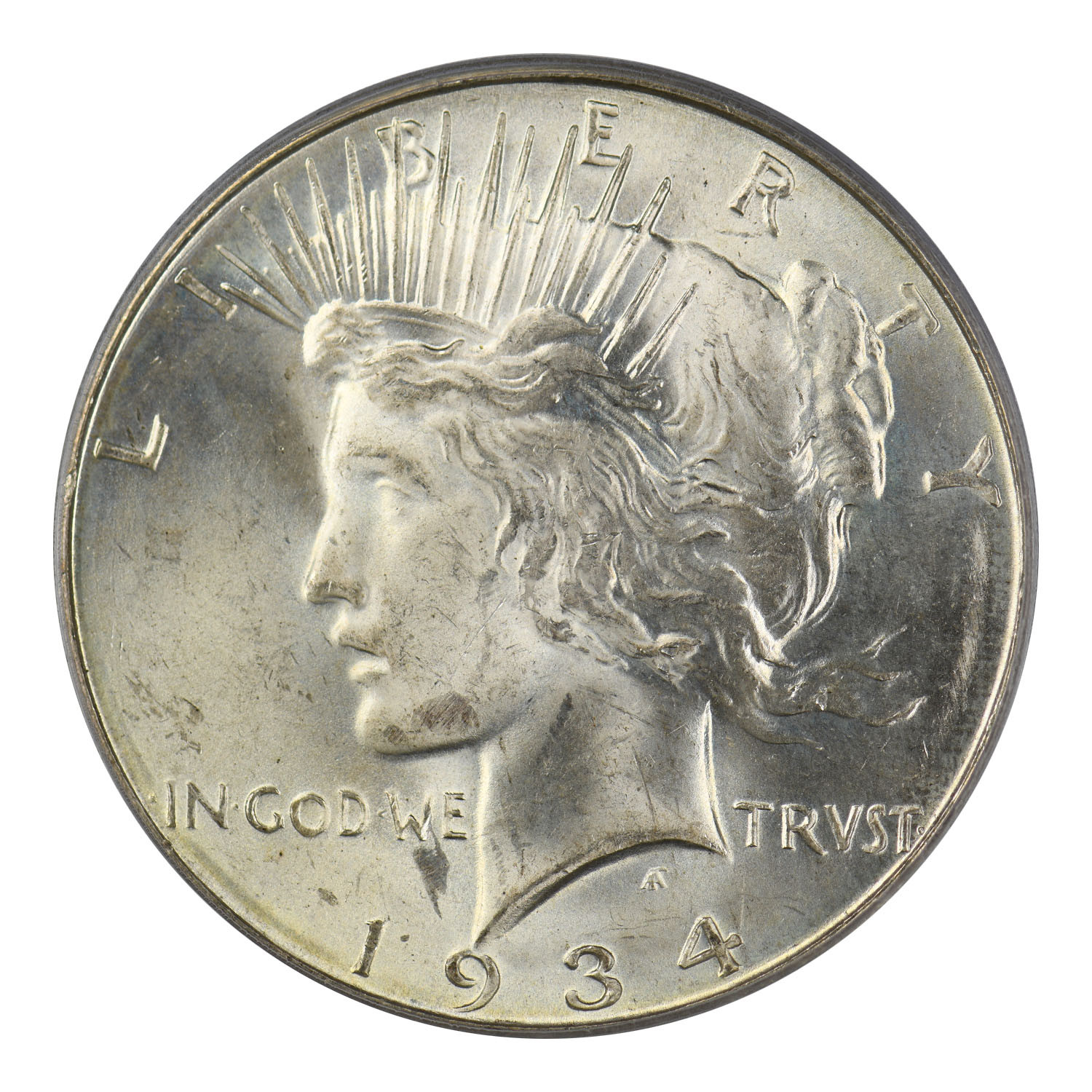 1934-D Peace Dollar PCGS MS-64