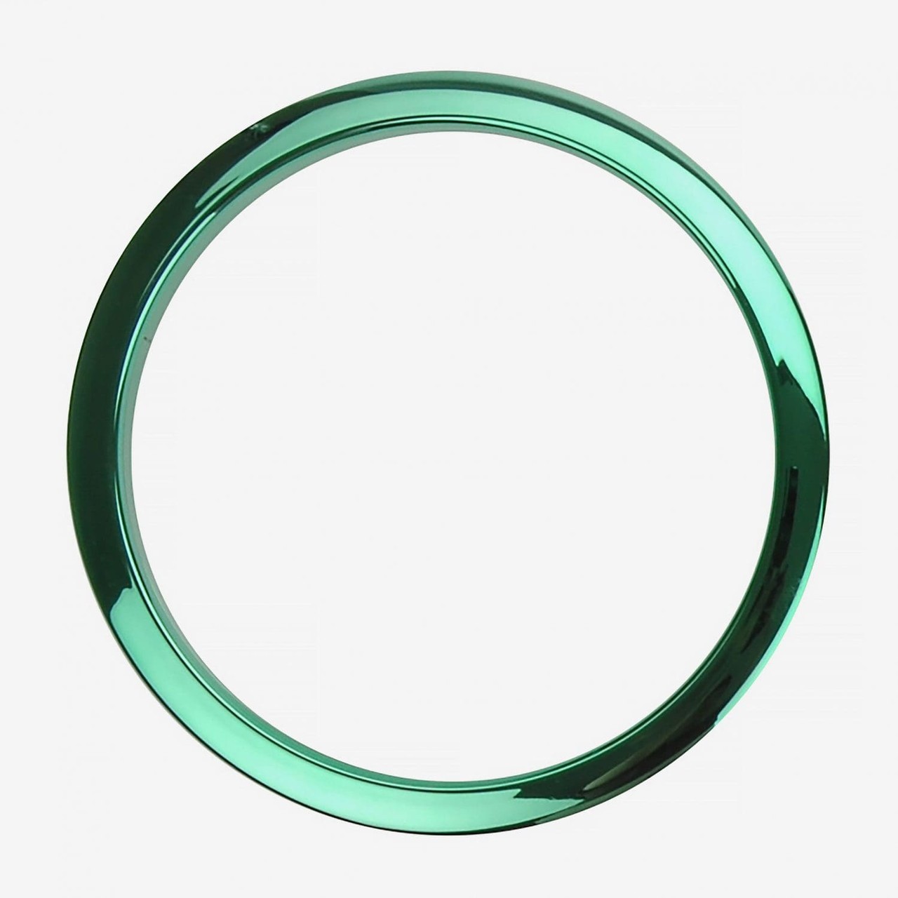 Bass Drum O's 6 inch Bass Drum Port - Green Chrome